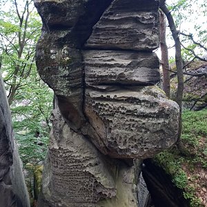 Zuza na vrcholu Hrada (30.4.2020 14:00)