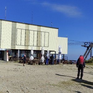 Vratislav Sejkora on the summit of Jastrebec (13.8.2023 8:42)