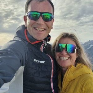Josef Trajer na vrcholu Schafkögel (15.11.2025 13:35)