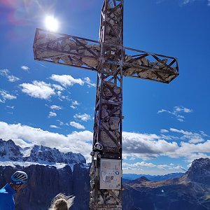 Ivetast na vrcholu Gran Cir (2.10.2022 13:09)