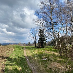 Martin Matějka na vrcholu Bílá skála (30.4.2023 11:02)