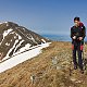 Martin Horáček on peak Smrek