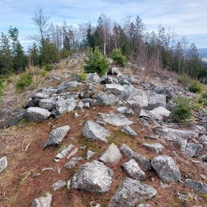Mykas on the summit of Bambule (14.2.2024 11:08)