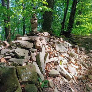 AlenaŠ na vrcholu Červený kámen (23.5.2026 9:43)