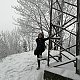 Zdeňka Máchová na vrcholu Červený kámen (16.1.2021 12:00)