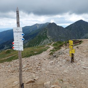 Petr Svoboda on the summit of Volovec (19.7.2025 16:53)
