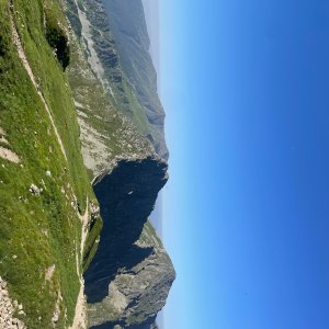 Nika K on the summit of Volovec (27.6.2026 7:25)