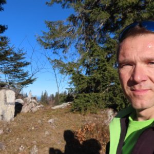 Divočák on the summit of Wienerroither Spitz (27.12.2025 13:45)
