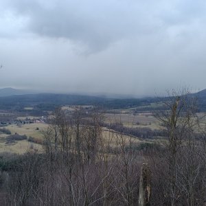 Václav Toth on the summit of Ortel (28.2.2025 14:59)