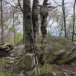 Radka D na vrcholu Kopřivný (7.5.2022 14:58)