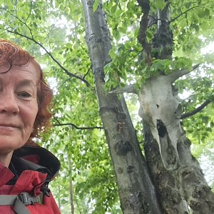 Horalka Anička na vrcholu Kopřivný (30.5.2022)