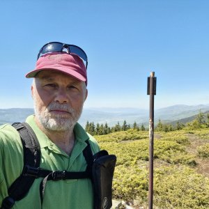 Rastislav Biarinec on the summit of Andrejcová (23.5.2026 11:21)