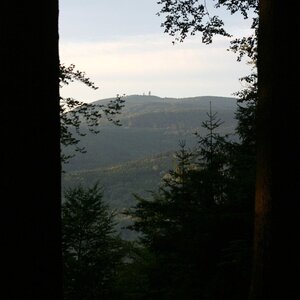 Bouřka on the summit of Nad Zámečkem (6.7.2024 5:50)