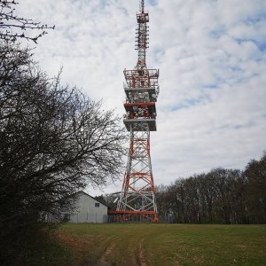 Jiří Králík na vrcholu Babí lom (28.3.2025 14:01)