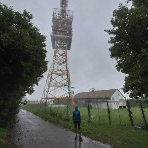 Dzanny na vrcholu Babí lom (27.7.2025)