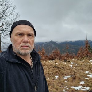 Rastislav Biarinec on the summit of Na Jamách V (7.2.2026 11:42)