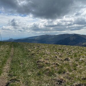 Alexandr Starý on the summit of Borišov (8.5.2024 16:15)