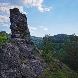 Jiří Králík na vrcholu Hričovské rífy (6.6.2021 15:59)
