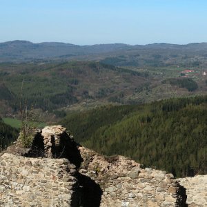 Bouřka na vrcholu Andělská hora (23.4.2026 16:32)