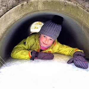 Martin Matějka na vrcholu Pod Přehradou (3.3.2018 13:59)