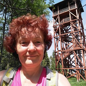 Horalka Anička na vrcholu Eliášovka (15.6.2019 13:50)