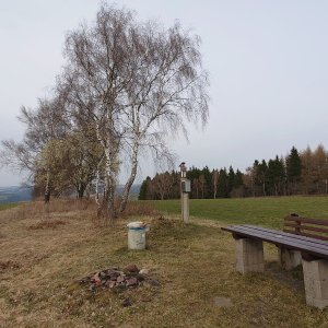 Nojby on the summit of Fuchshöhe (24.3.2026 15:14)