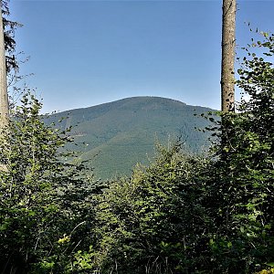 Vladimír Grančay na vrcholu Travný (2.8.2018 10:30)