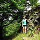Iveta Válová na vrcholu Kunratický vrch (20.7.2021 11:56)