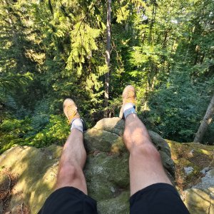Jiří Králík on the summit of Solná (4.8.2026 16:52)