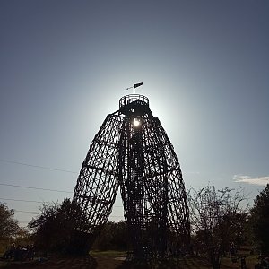 Monika Knapová na vrcholu Horka (13.10.2019 15:20)