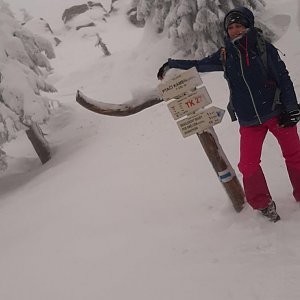 Rybkaa na vrcholu Ptačí kámen (11.2.2021 16:06)