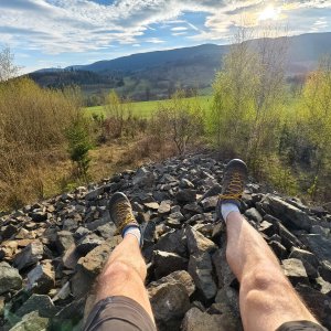 Jiří Králík na vrcholu Květná (18.4.2026 18:23)