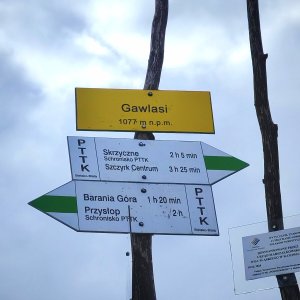 Šárka na vrcholu Gawlasi (15.3.2026 15:28)