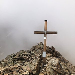 David Ryšavý on the summit of Urkundkolm (5.7.2022 15:12)