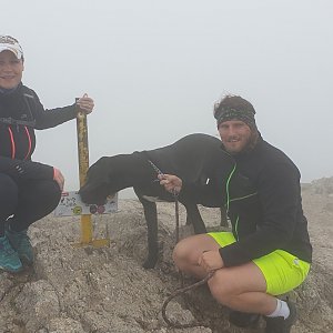 Martaska on the summit of Chleb (29.8.2020 16:07)