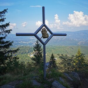 Jiří Králík na vrcholu Mittagsplatzl (28.8.2024 17:03)