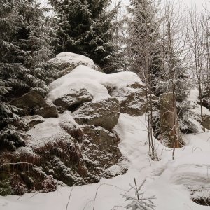 Bouřka on the summit of Sulzberg (16.2.2025 10:23)