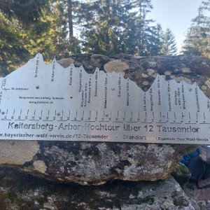 Cyklista 73 na vrcholu Heugstatt (23.8.2023 13:52)