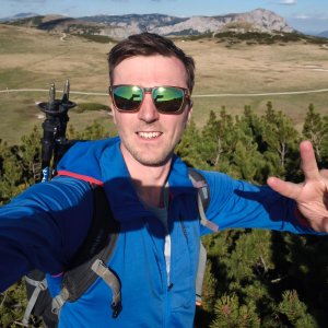 Jiří Králík na vrcholu Niederer Klapf (23.5.2026 17:26)
