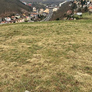 Jan Matiášek na vrcholu Paví vrch (12.2.2023 10:35)