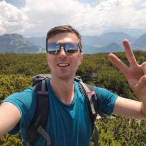 Jiří Králík na vrcholu Sandlingkuchl (31.5.2026 11:58)