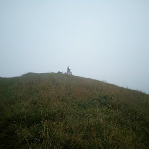 Martin on the summit of Wildgössl (29.8.2020 12:00)