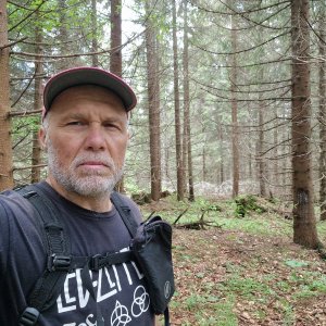 Rastislav Biarinec on the summit of Ostré (7.6.2026 12:09)