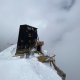 Tereza on peak Signalkuppe / Punta Gnifetti (1.8.2023)