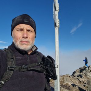 Rastislav Biarinec on the summit of Kľak (17.11.2024 12:36)
