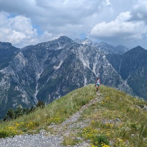 Michal Hájek na vrcholu Maja e Zorzit (23.6.2026 14:20)