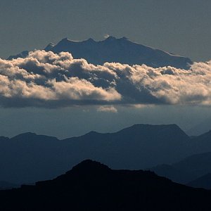 Bouřka on the summit of Cima di Rierna (3.9.2020 15:04)