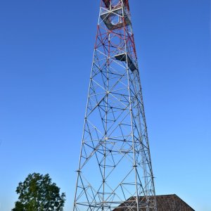 Jarda Vála na vrcholu Borovina (15.8.2023)