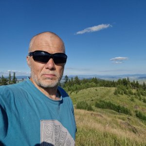Rastislav Biarinec on the summit of Krížový vrch V (3.7.2026 17:25)