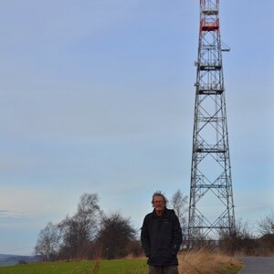 Jarda Vála on the summit of Vizáb (5.1.2024)